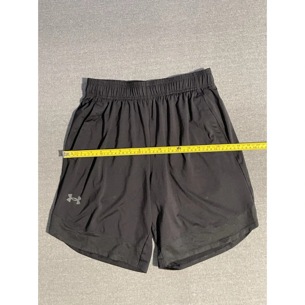 Under Armour Black Athletic Shorts Men's Small Workout Gym Running Training